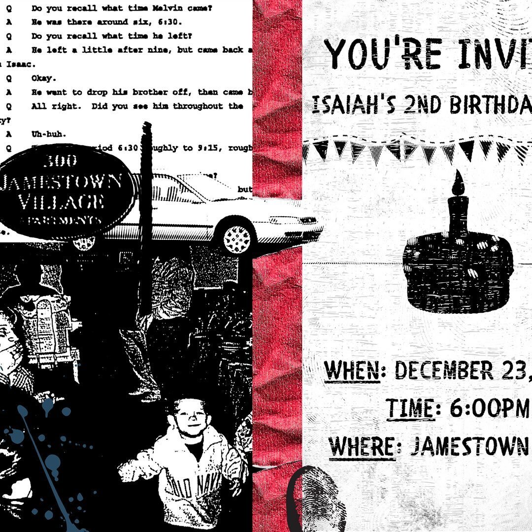 𝐈𝐒𝐀𝐈𝐀𝐇'𝐒 𝟐𝐍𝐃 𝐁𝐈𝐑𝐓𝐇𝐃𝐀𝐘 𝐏𝐀𝐑𝐓𝐘. On December 23, 1997, Melvin spent the evening at the Jamestown Apartments, celebrating Isaiah&rsquo;s second birthday. Isaac, Isaiah&rsquo;s father, is close to the Ortiz brothers&nbsp;&nbsp;- almo