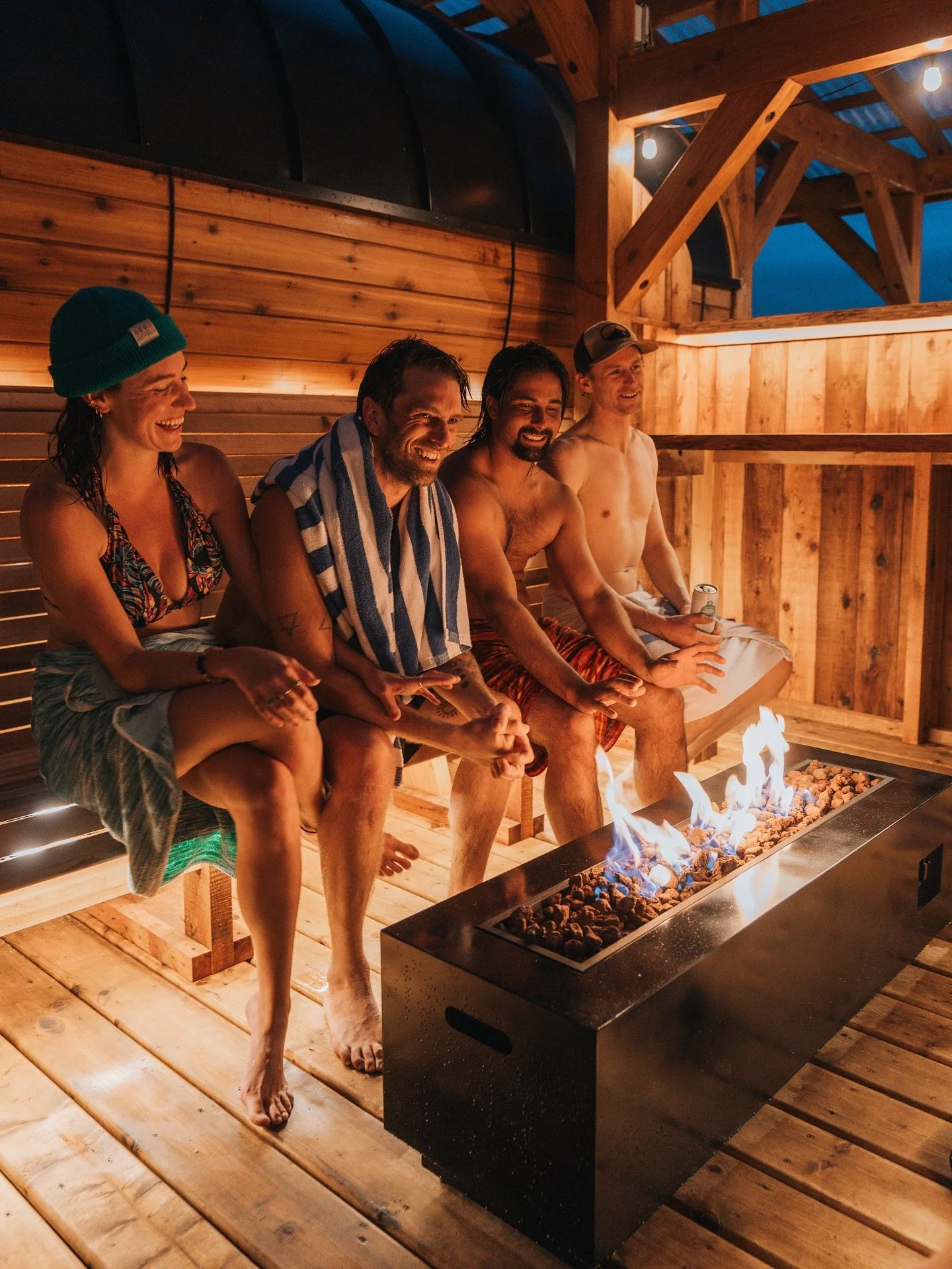Cheers to an amazing summer. We had great weather and met many wonderful guests! All the love from us here at Tuff City Saunas!