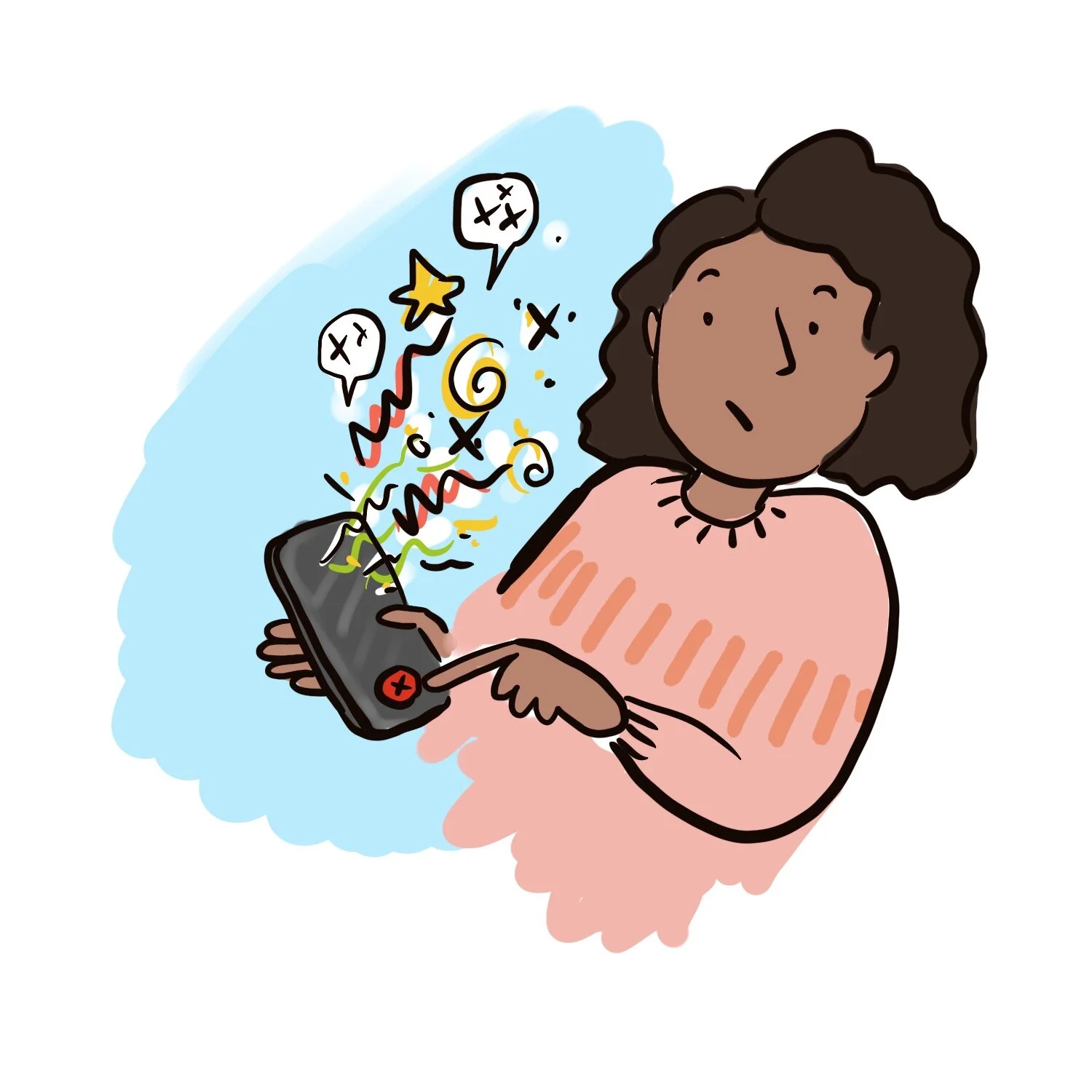 custom illustration for training