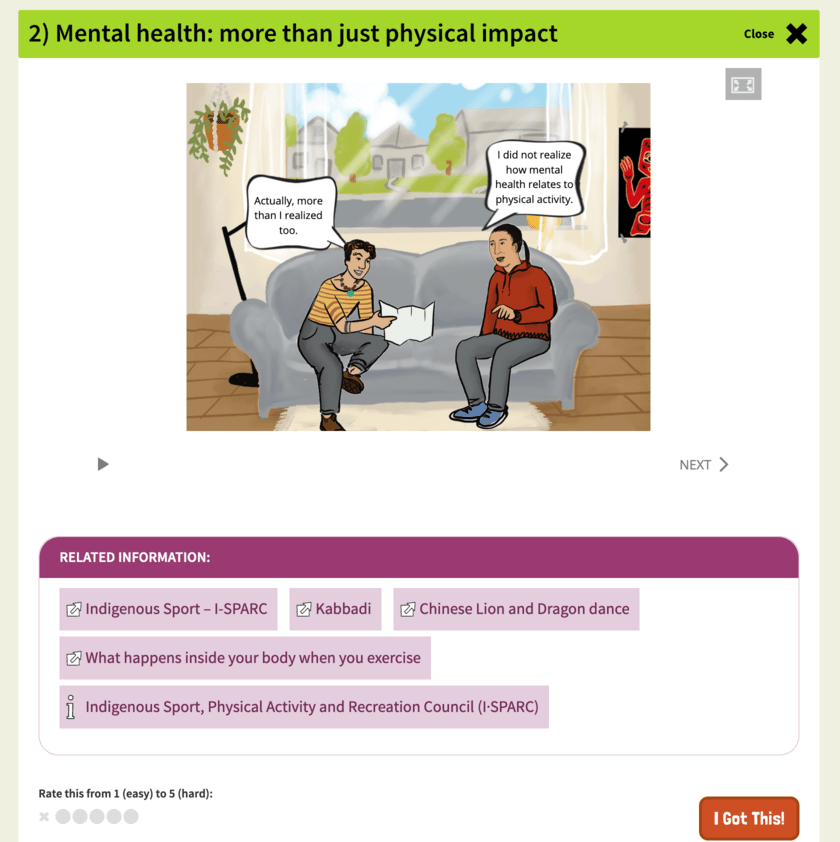 custom illustration for online course