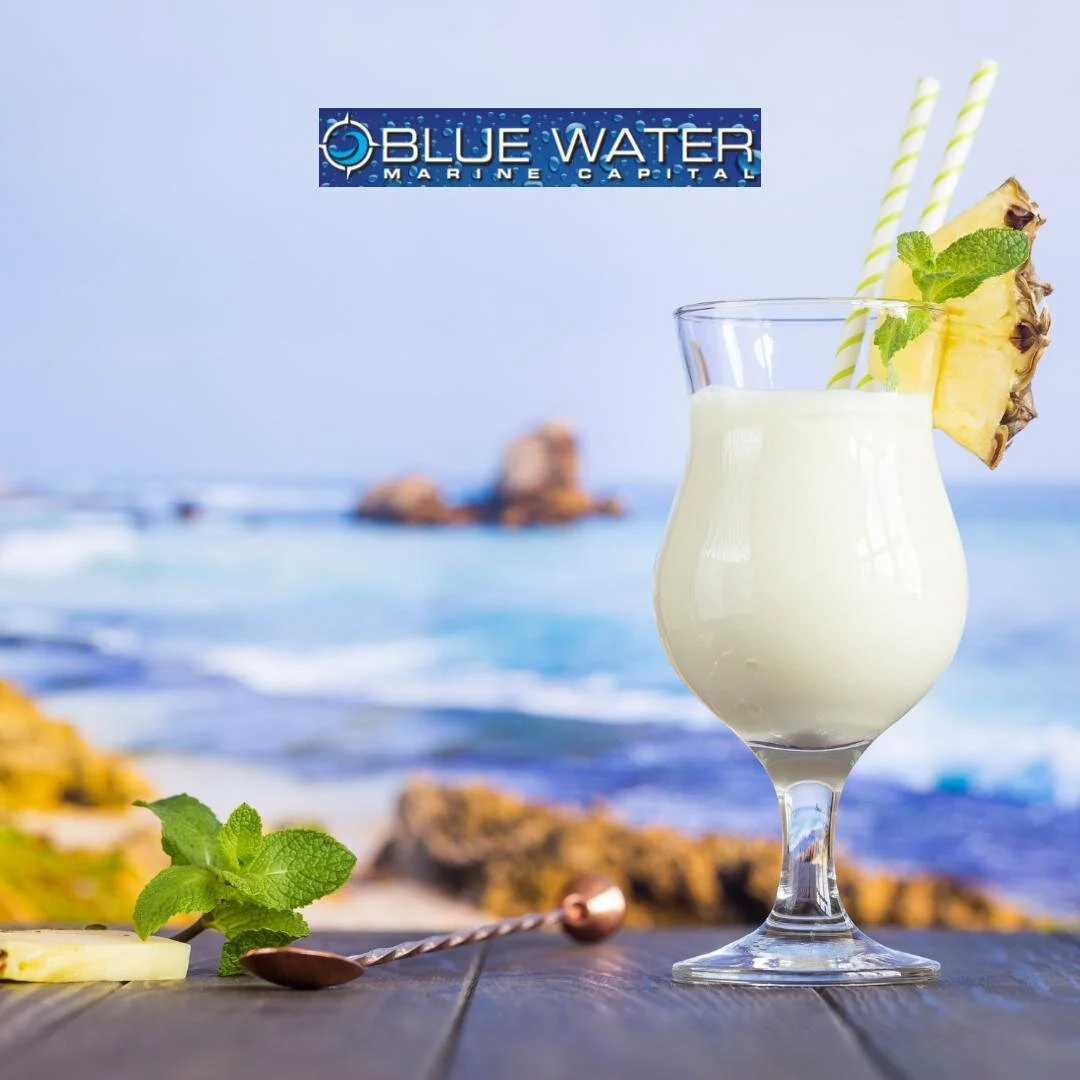 You do not have to be sitting on a beach or the deck of a cruise ship to celebrate National Pina Colada Day... but we think that's the best way 😉! #NationalPinaColadaDay⠀
#bluewatermarinecapital #4bridges #4bridgescommercialcapital