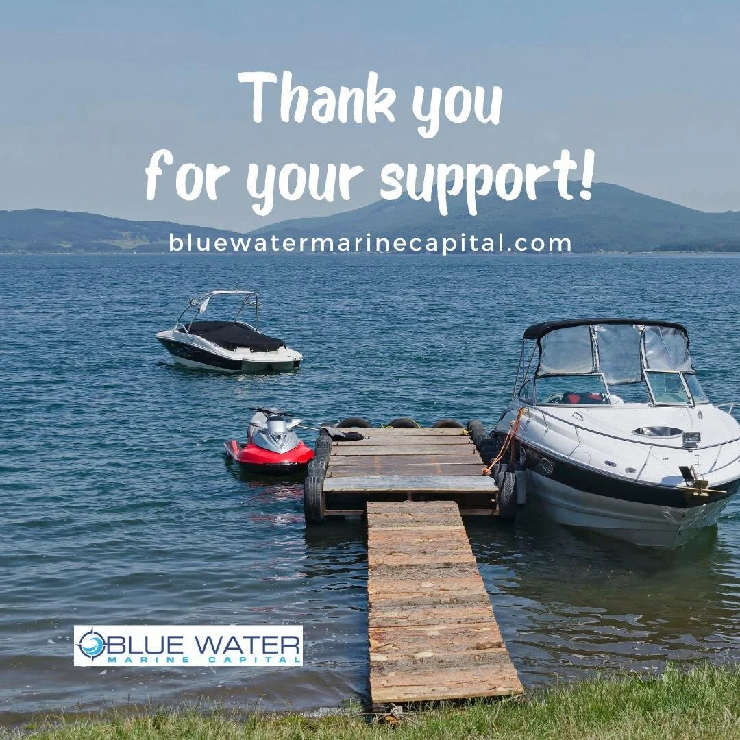 Thank you to everyone who has supported and continues to support Blue Water Marine Capital. We appreciate all of you! Check out our stories today to vote on what content you like best and want to see more of from us. Drop us a line below with any fee