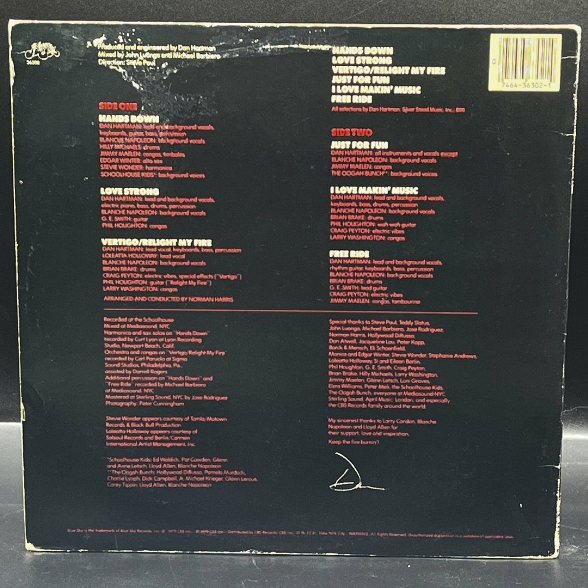 Dan Hartman - Relight My Fire - Ominous Synths Records