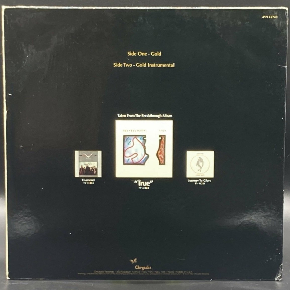 Spandau Ballet - Gold (Extended Remix Single) - Ominous Synths Records