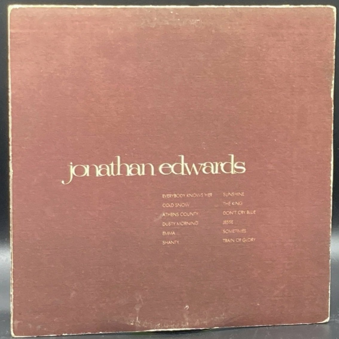 Jonathan Edwards - Jonathan Edwards - Ominous Synths Records