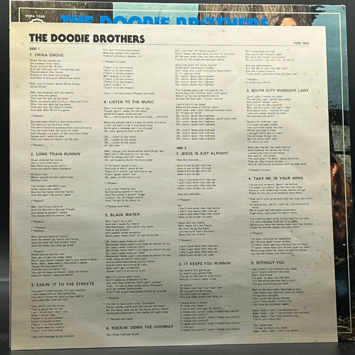 The Doobie Brothers - The Doobie Brothers - Ominous Synths Records