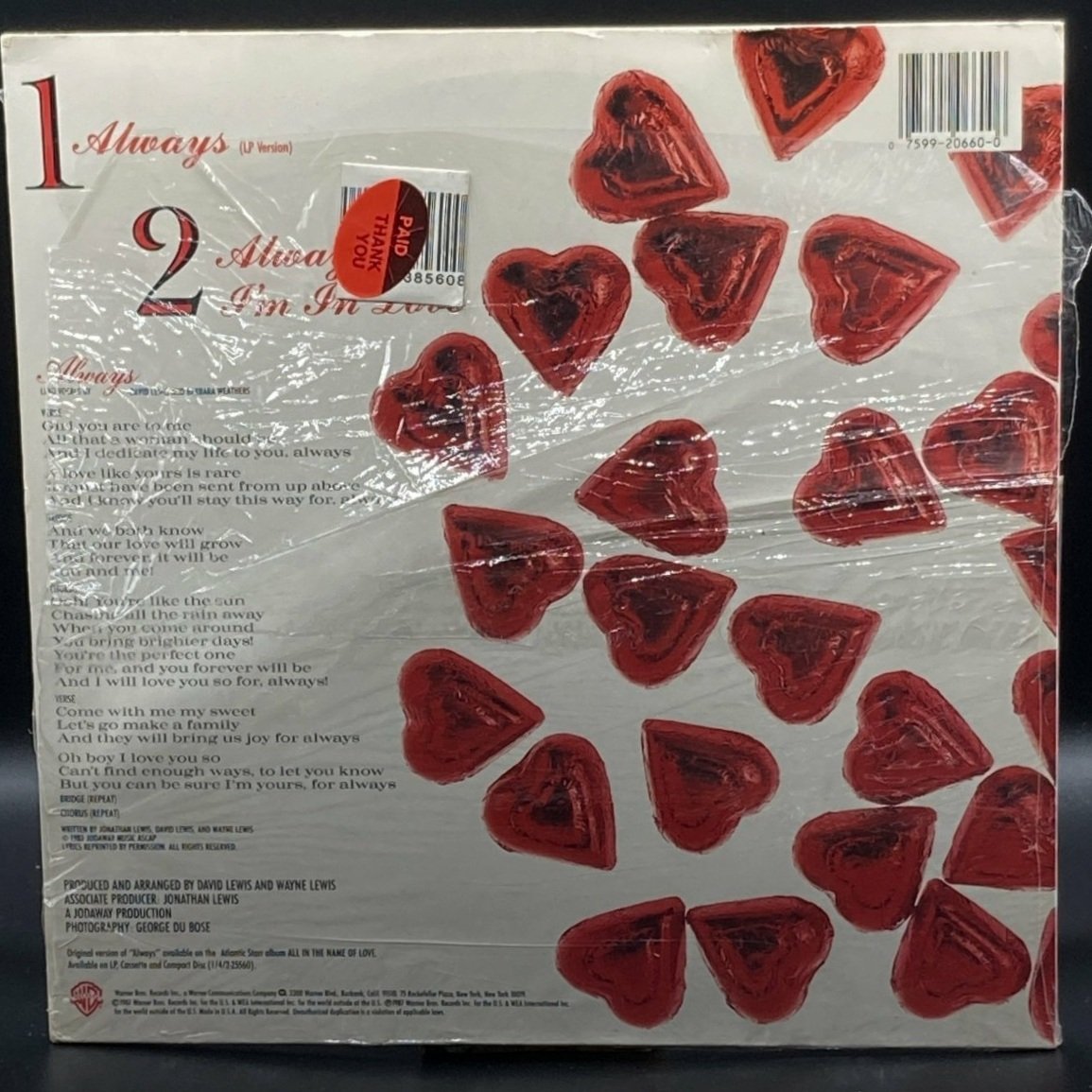 Atlantic Starr - Always (Single) - Ominous Synths Records
