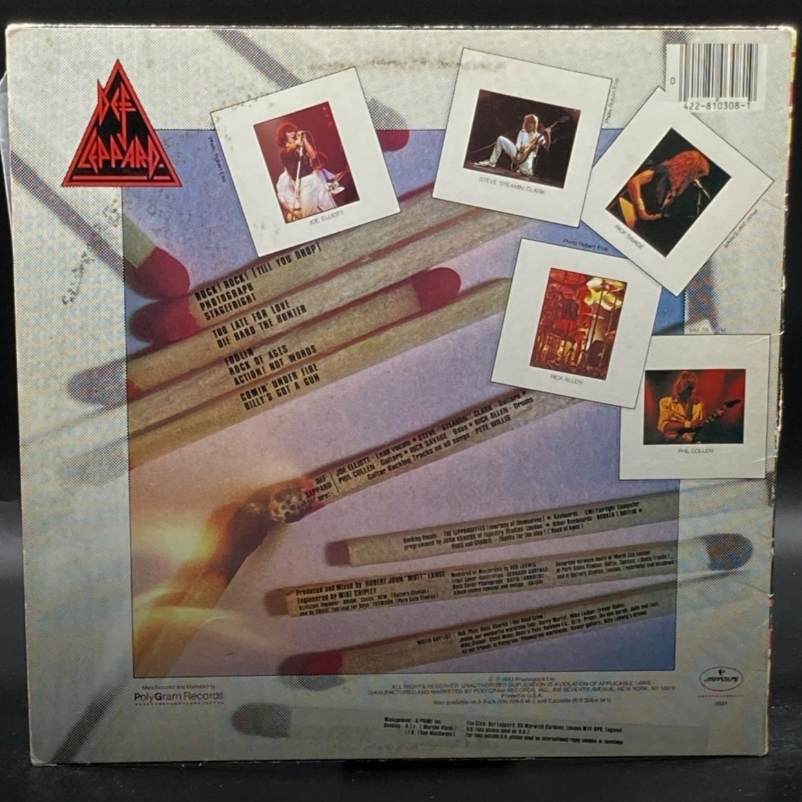 Def Leppard - Pyromania - Ominous Synths Records
