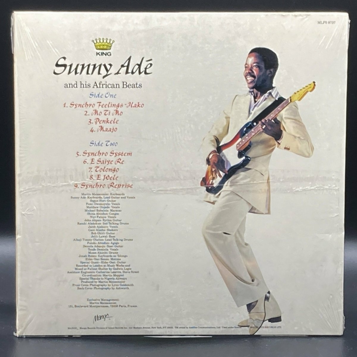 King Sunny Adé & His African Beats - Synchro System - Ominous Synths Records