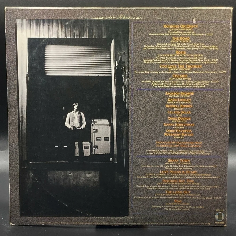 Jackson Browne - Running On Empty 12