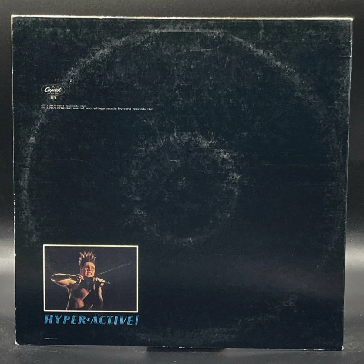 Thomas Dolby - Hyperactive! (12" Single) — Ominous Synths Records