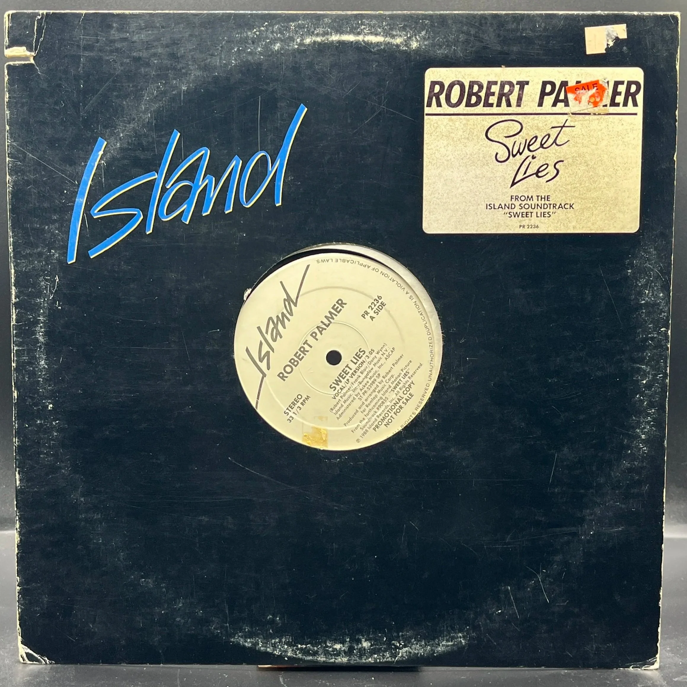 Robert Palmer - Sweet Lies (Single)