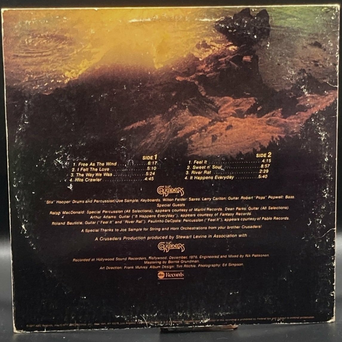 The Crusaders - Free As The Wind - Ominous Synths Records
