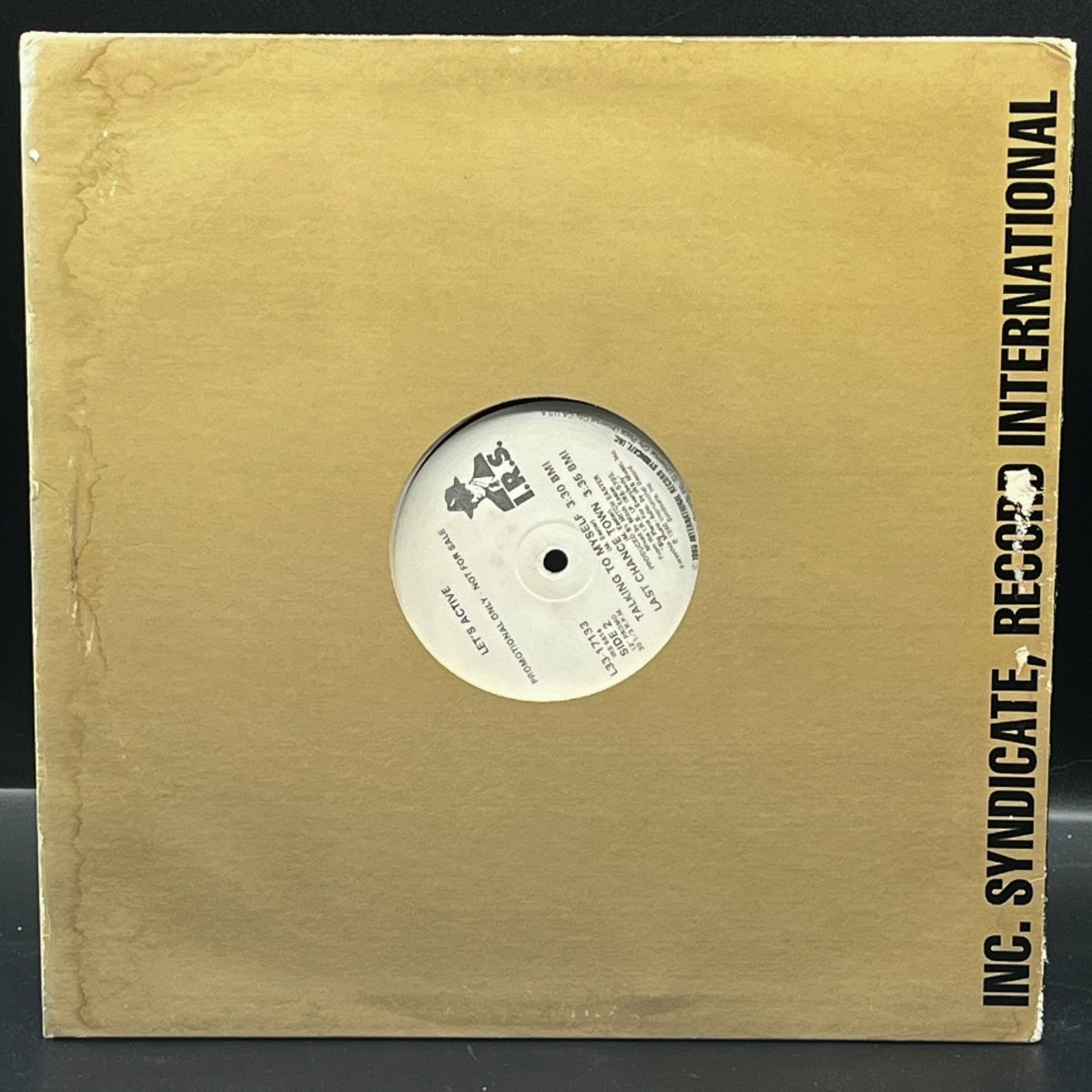Let's Active - In Little Ways (Single) - Ominous Synths Records