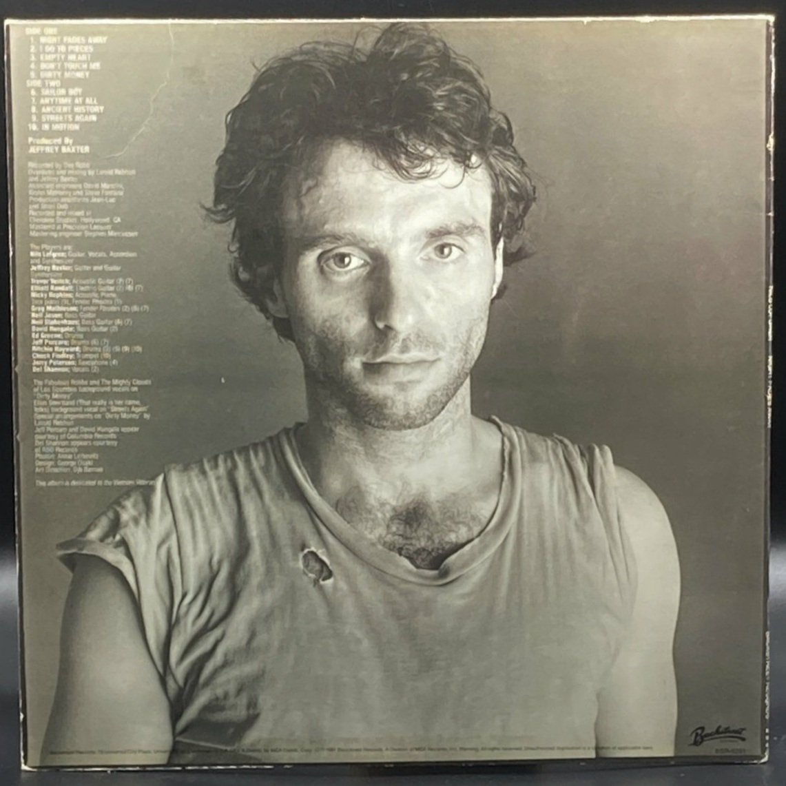 Nils Lofgren - Night Fades Away - Ominous Synths Records
