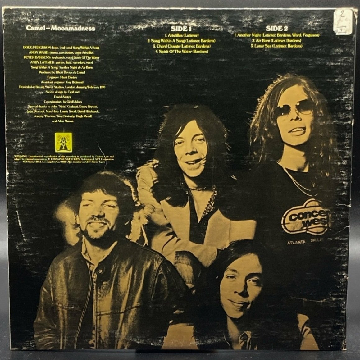 Camel - Moonmadness - Ominous Synths Records