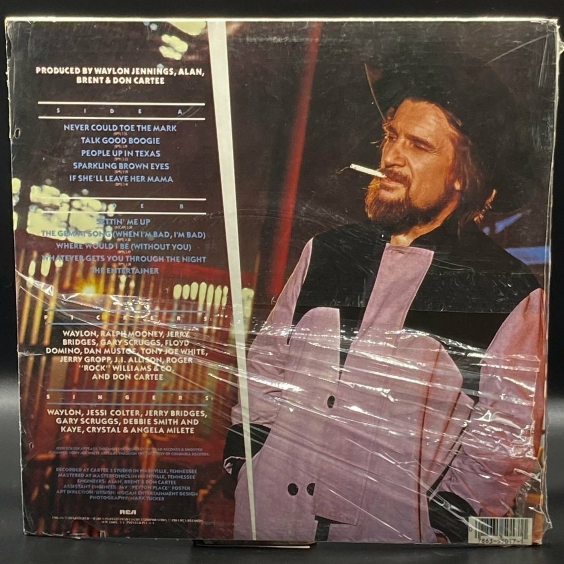Waylon Jennings - Never Could Toe The Mark - Ominous Synths Records
