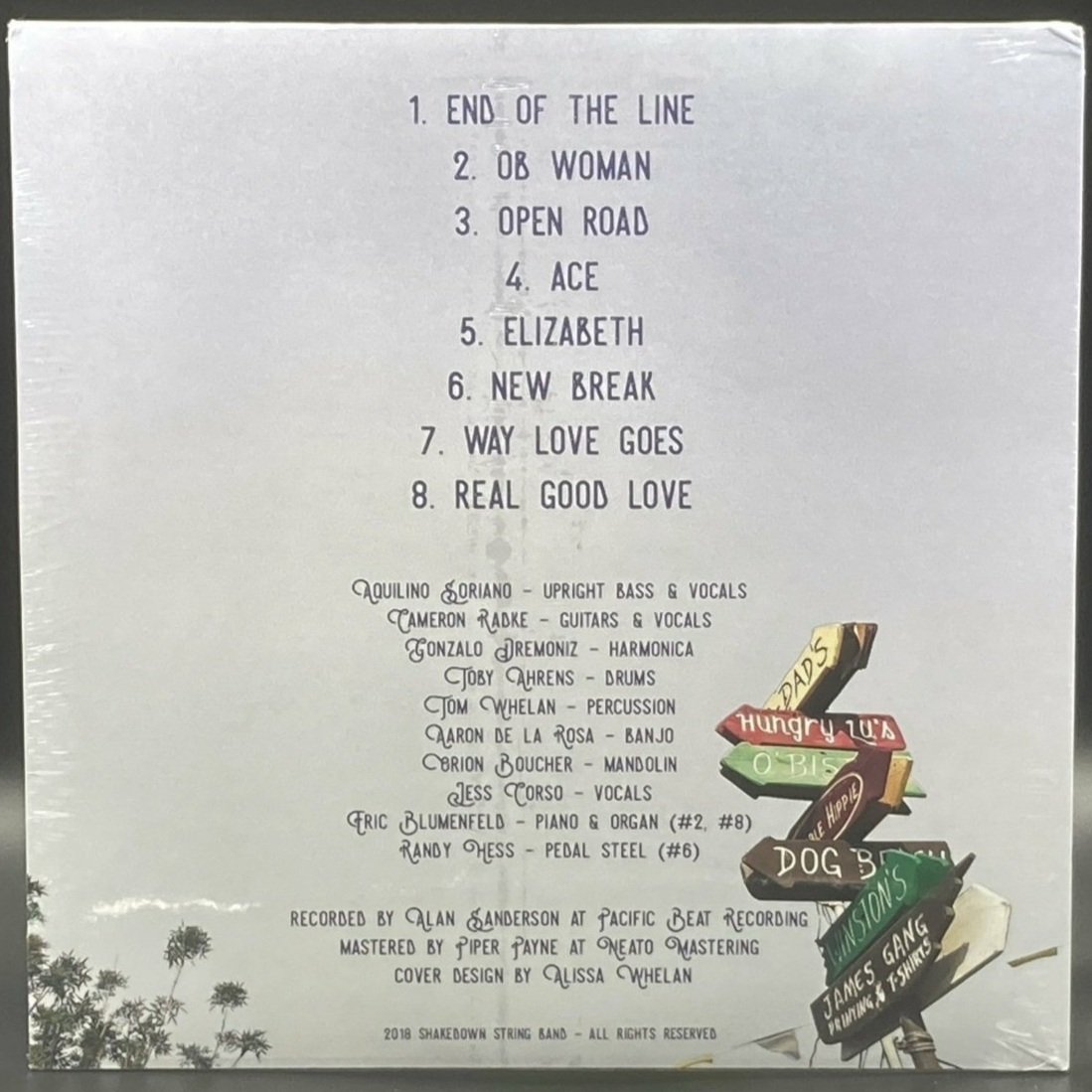 Shakedown String Band - In the Key of OB - Ominous Synths Records vinyl