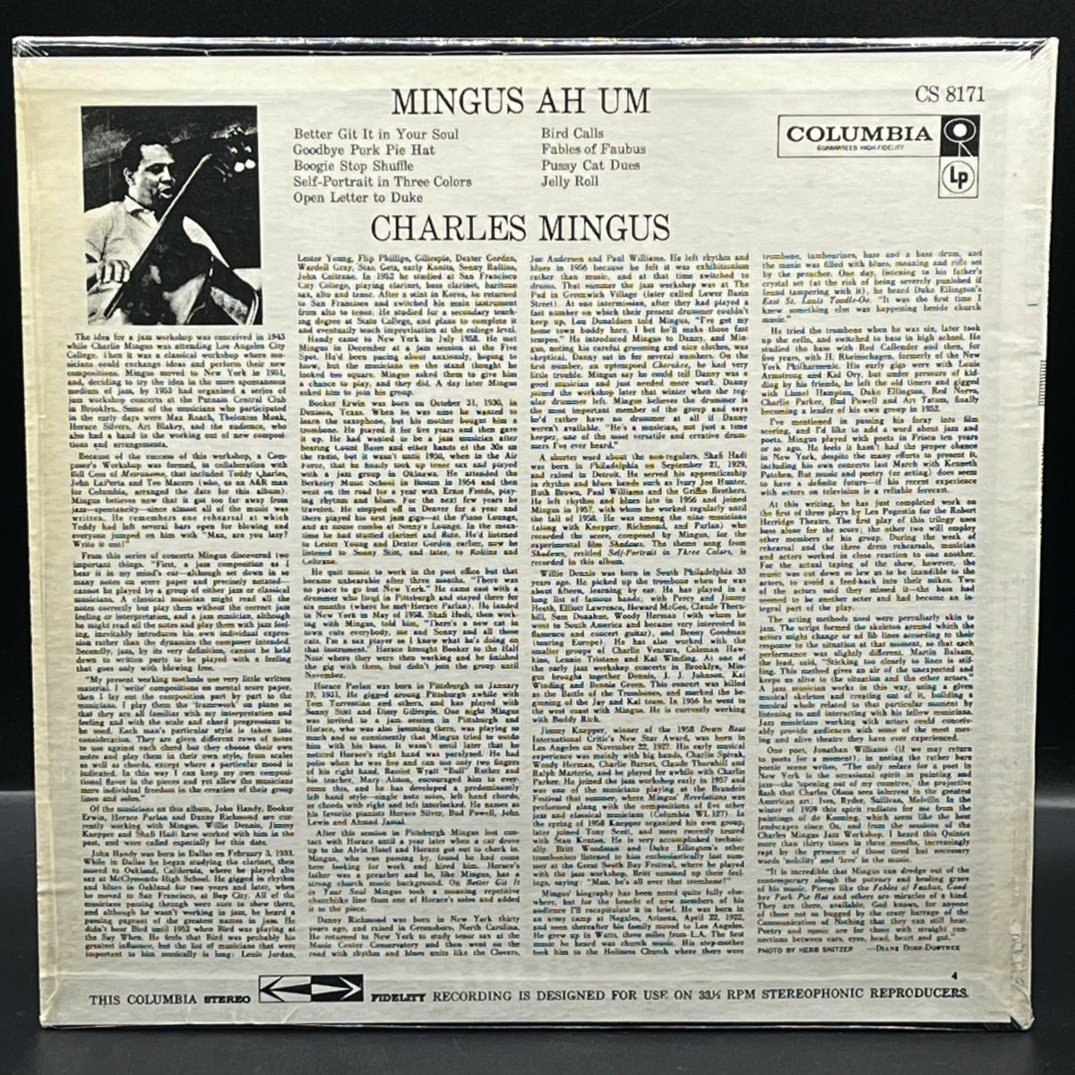 Charles Mingus - Mingus Ah Um - Ominous Synths Records