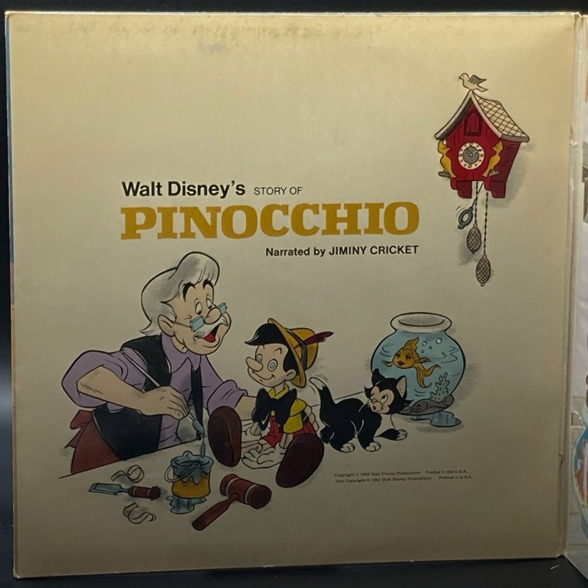 Walt Disney's Story And Songs From Pinocchio (Audiobook) - Ominous Synths Records