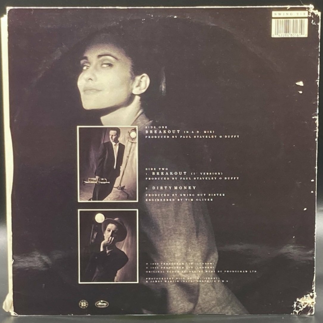 Swing Out Sister - Breakout (Single) - Ominous Synths Records