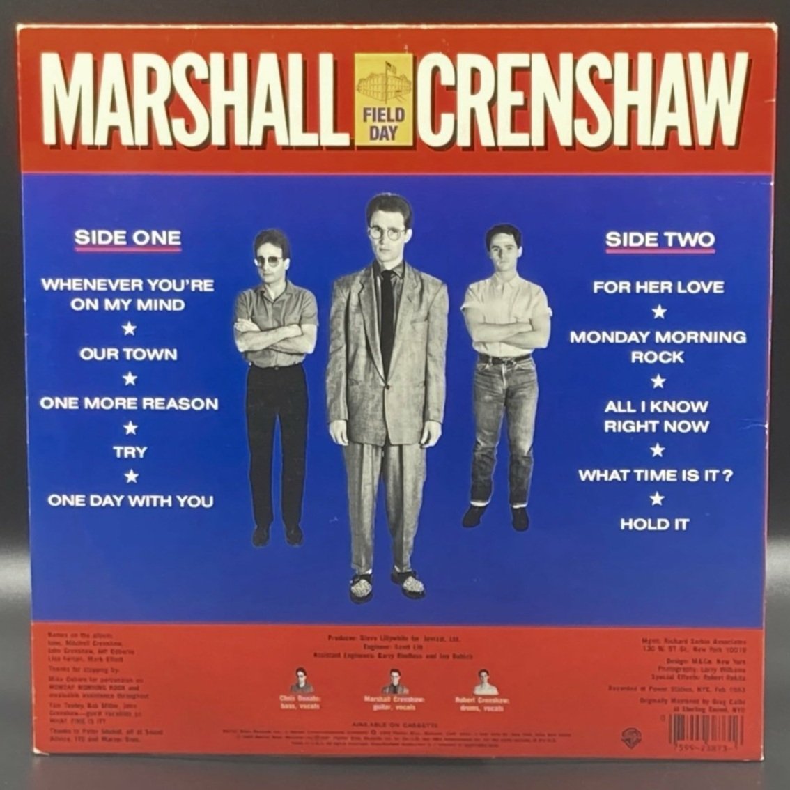 Marshall Crenshaw - Field Day - Ominous Synths Records