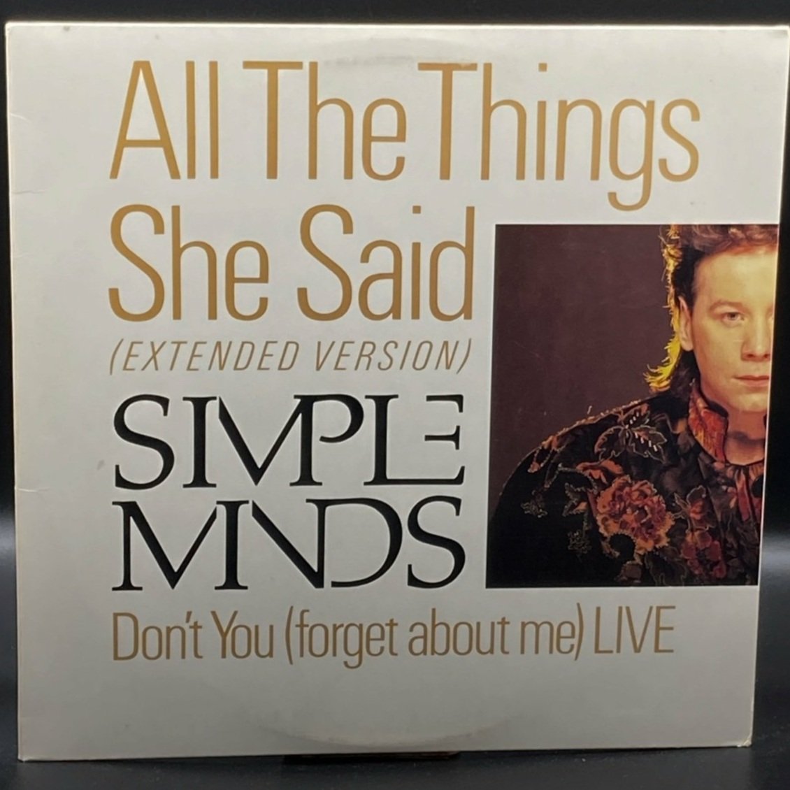 Simple Minds - All The Things She Said (Single) - Ominous Synths Records