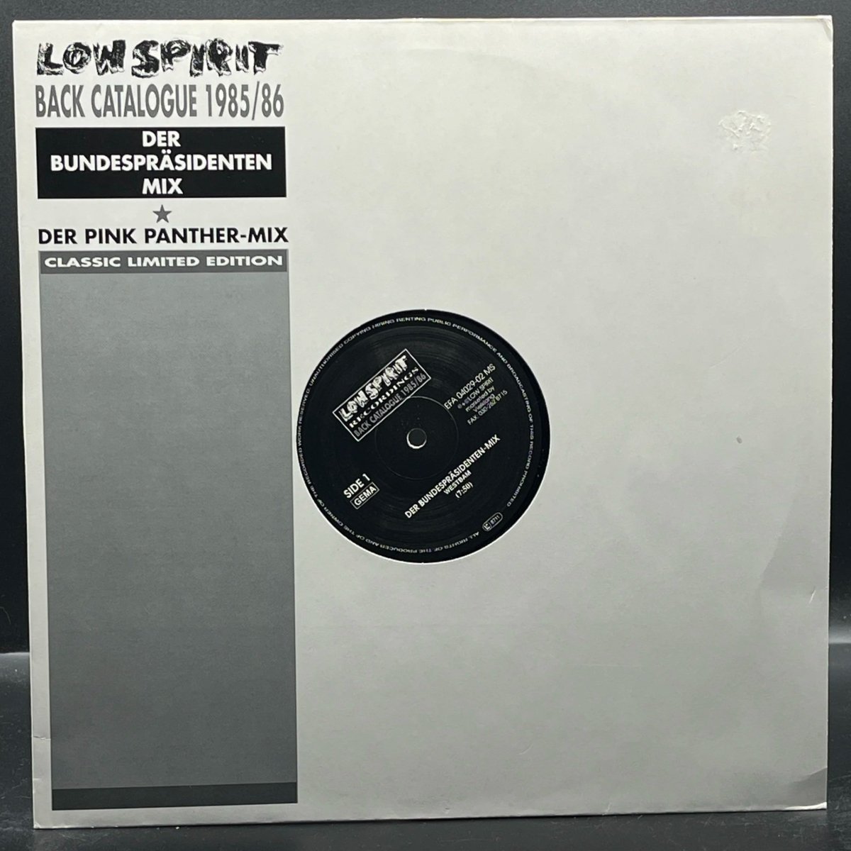 WestBam - Der Bundespräsidenten-Mix/Der Pink Panther-Mix (Single)