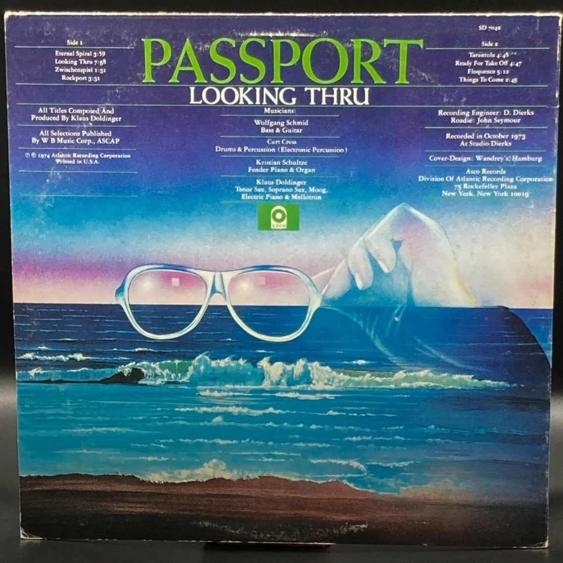 Passport - Looking Thru - Ominous Synths Records