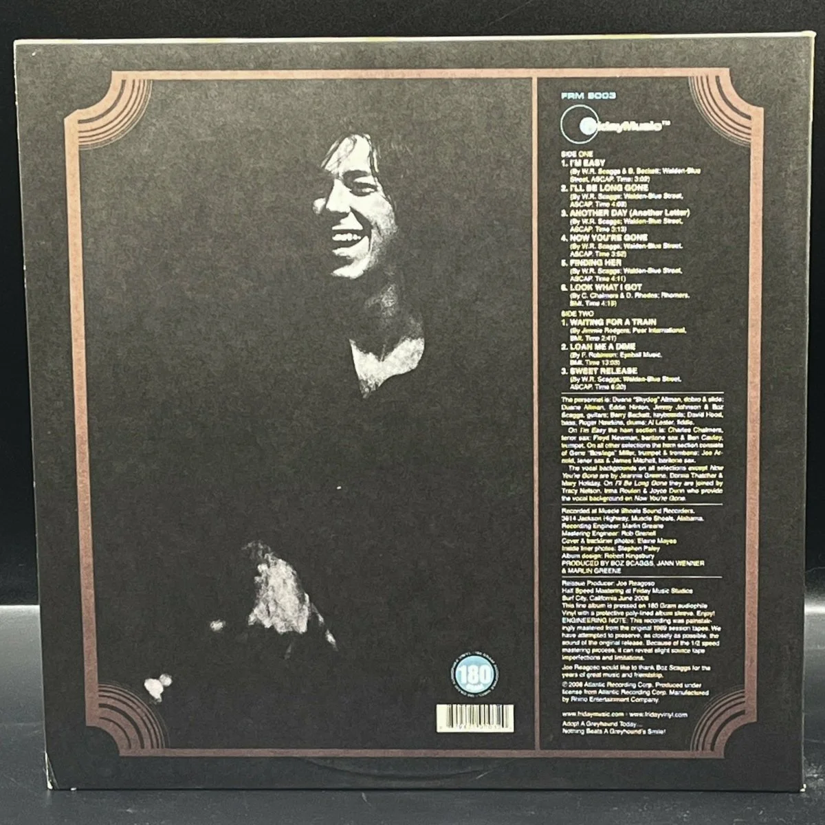 Boz Scaggs - Boz Scaggs - Ominous Synths Records