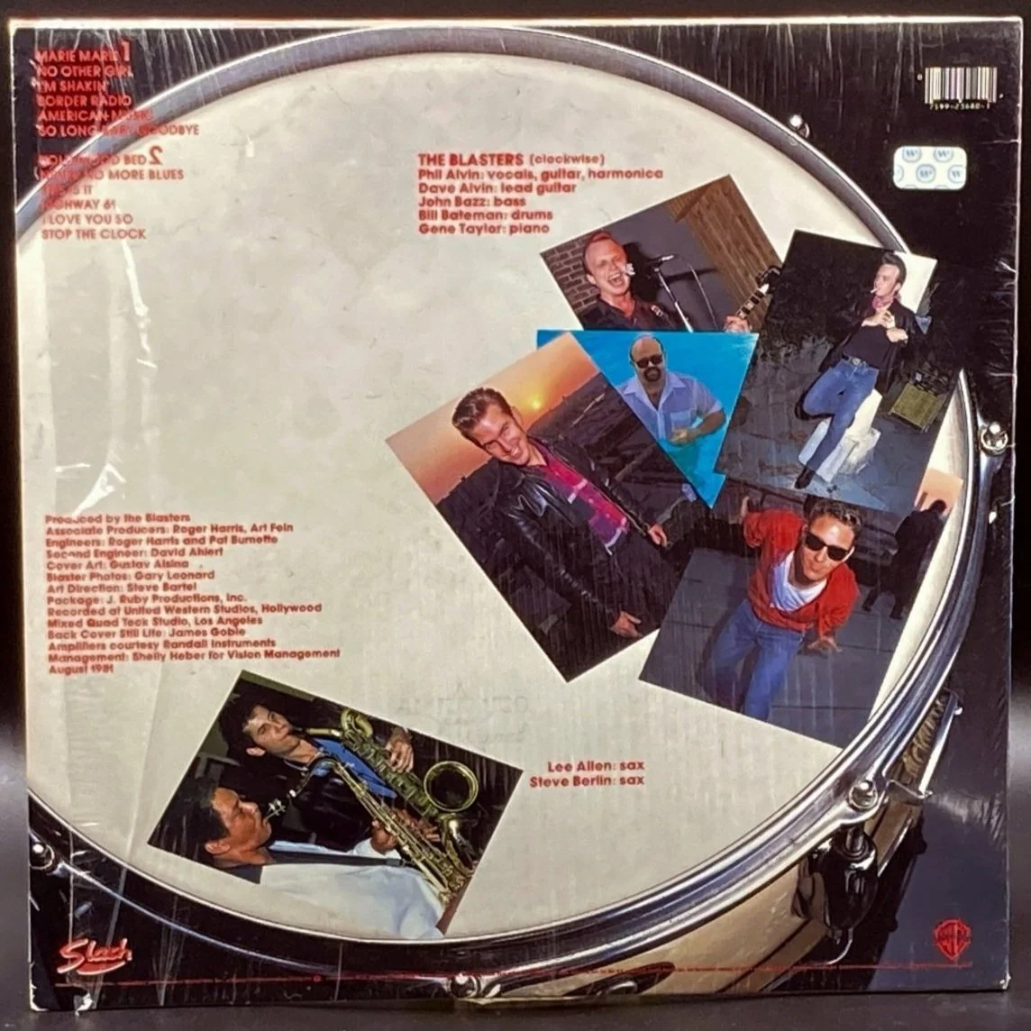 The Blasters - The Blasters - Ominous Synths Records