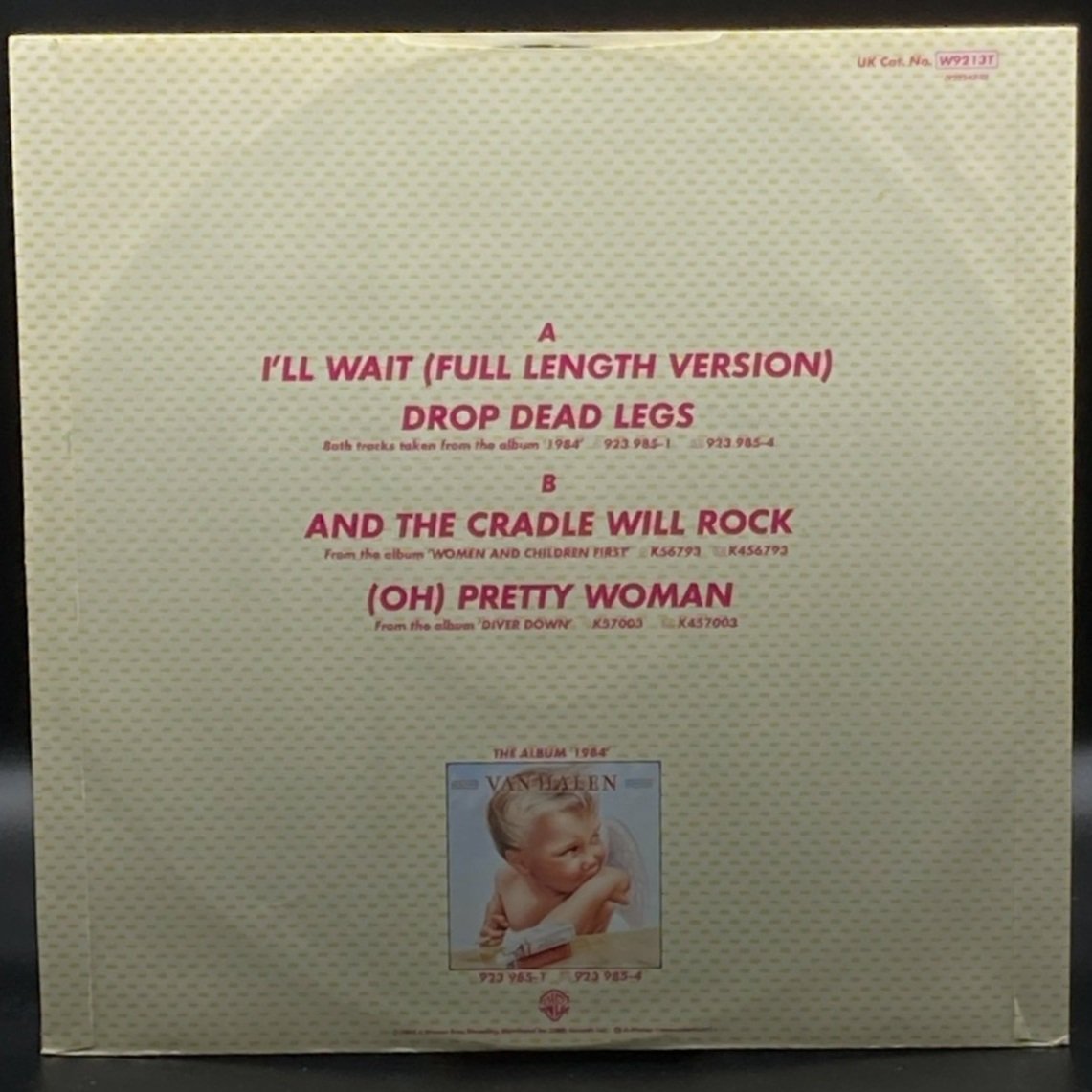Van Halen - I'll Wait (Single) - Ominous Synths Records
