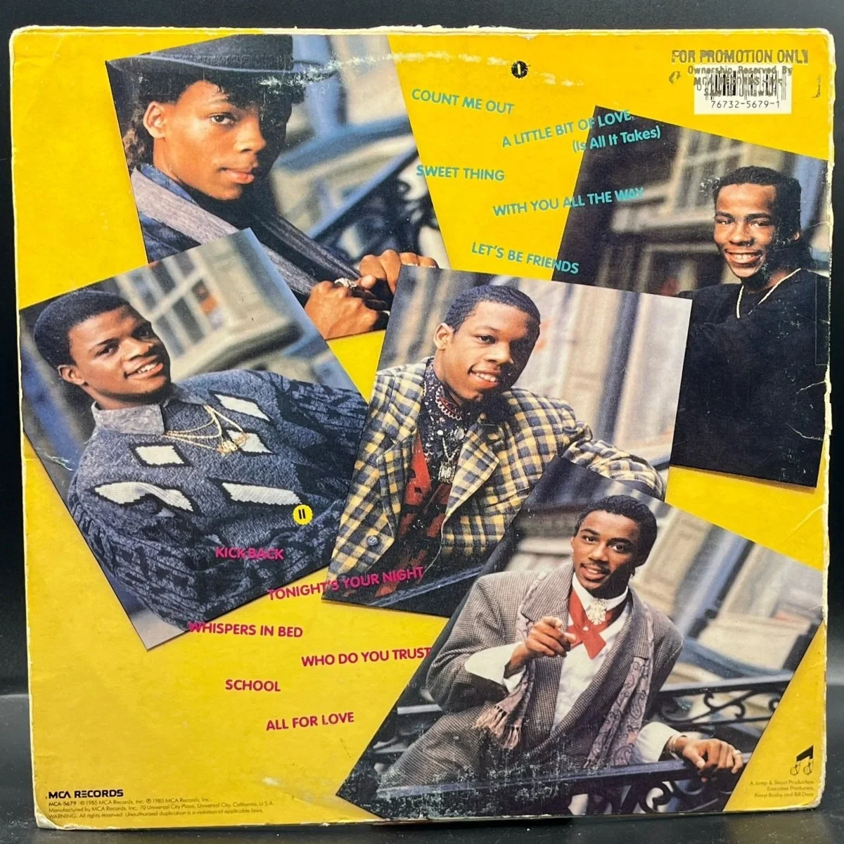 New Edition - All For Love - Ominous Synths Records