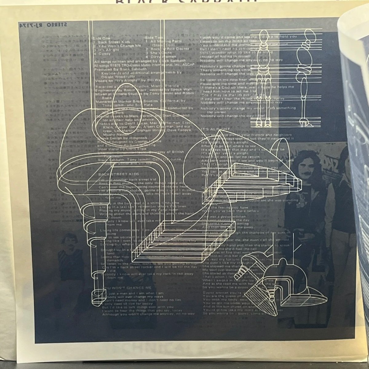 Black Sabbath - Technical Ecstasy - Ominous Synths Records