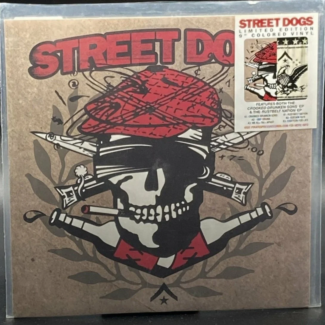 Street Dogs - Crooked Drunken Sons/Rustbelt Nation (9" EP) - Ominous Synths Records
