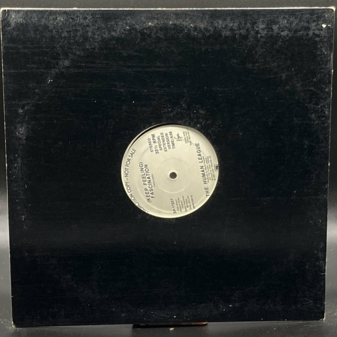 The Human League - (Keep Feeling) Fascination (Single) - Ominous Synths Records