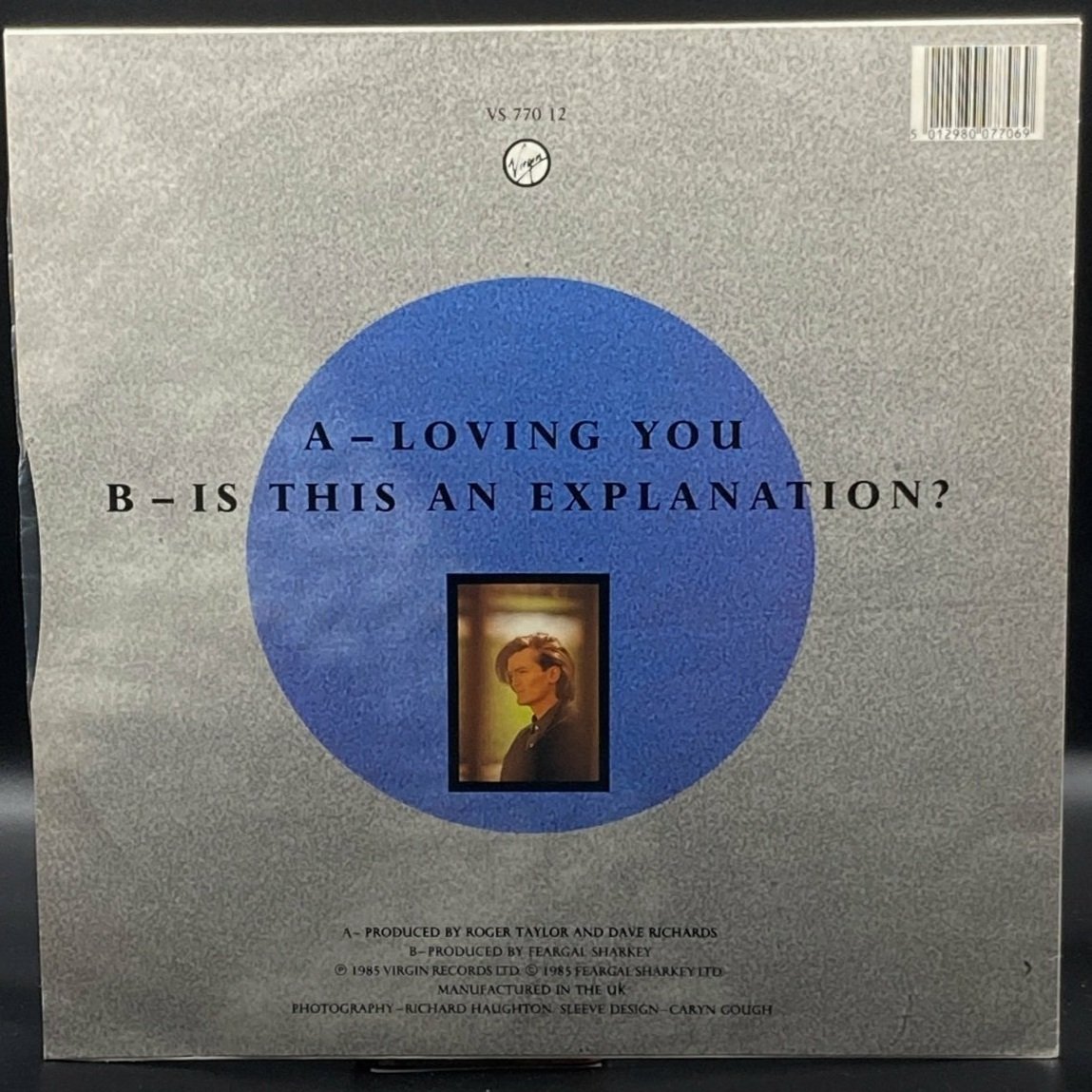 Feargal Sharkey - Loving You (Single) - Ominous Synths Records