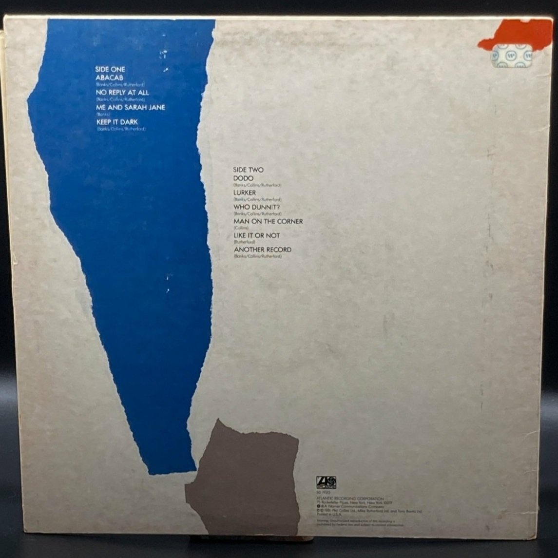 Genesis - ABACAB - Ominous Synths Records