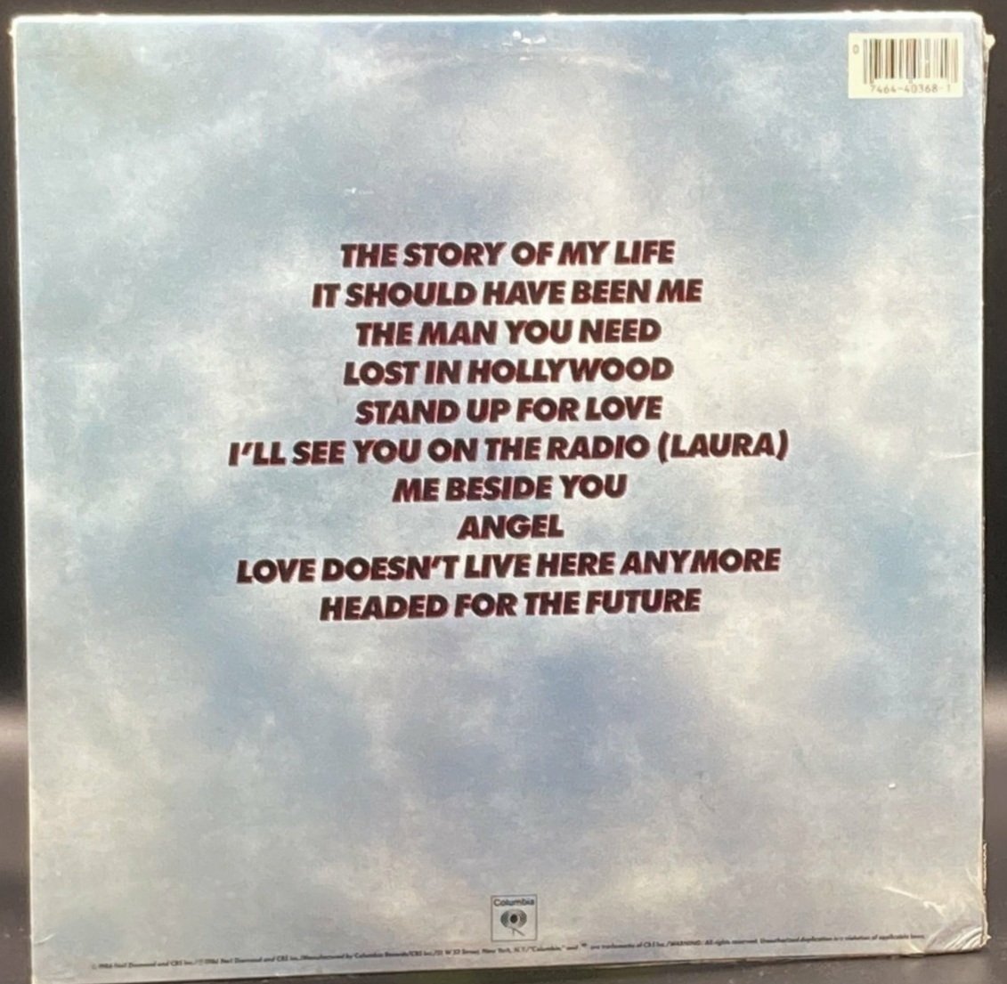 Neil Diamond - Headed For the Future - Ominous Synths Records