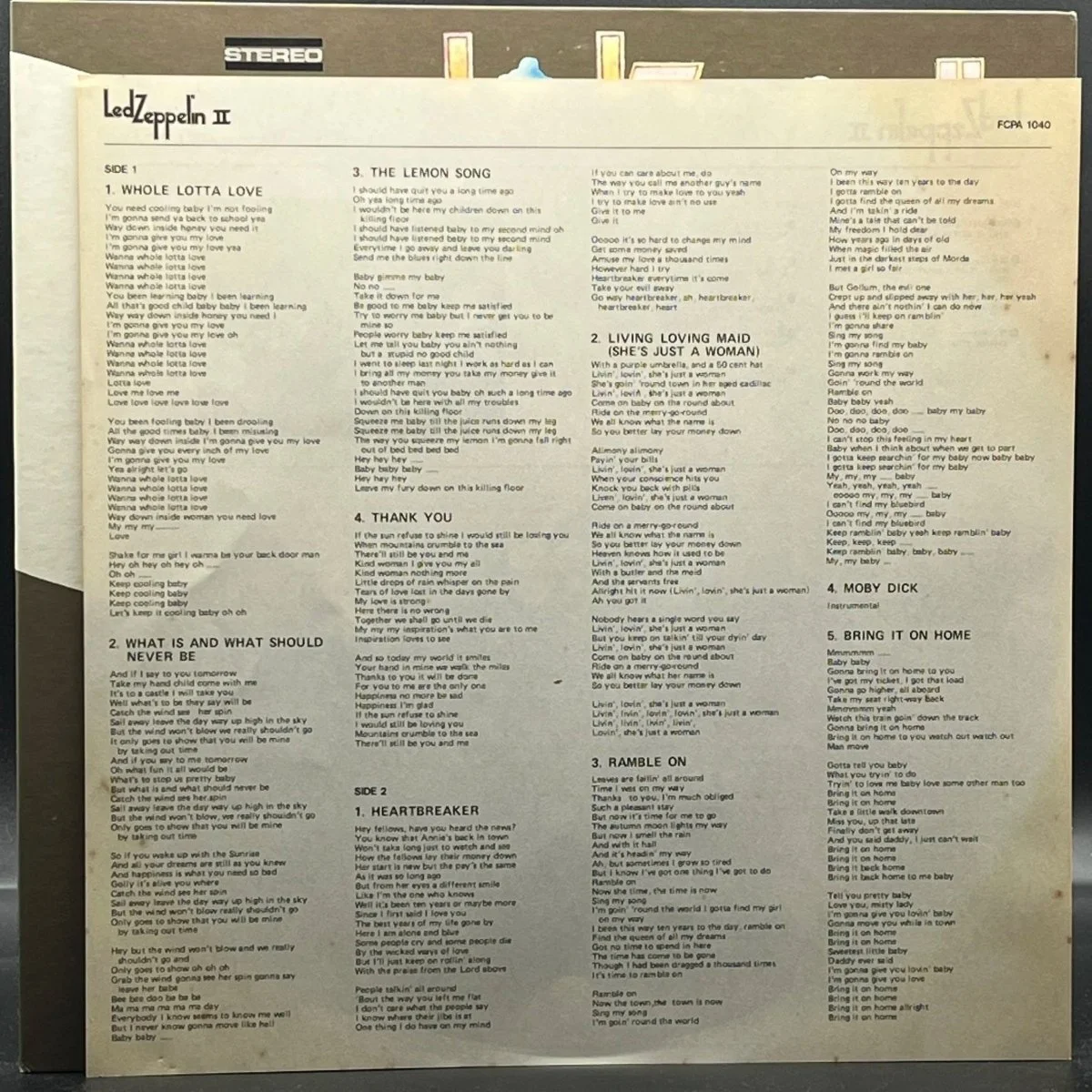 Led Zeppelin - Led Zeppelin II - Ominous Synths Records