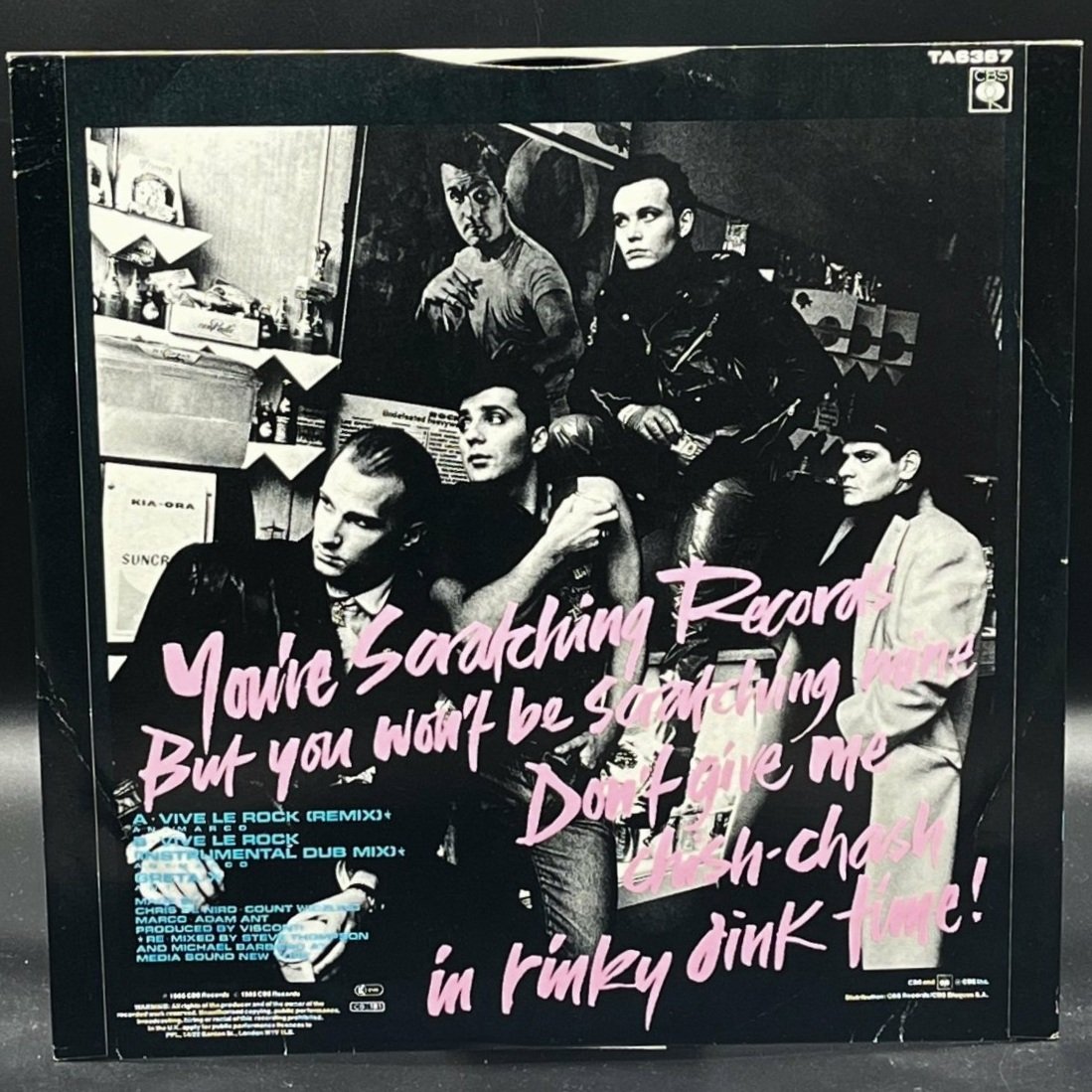 Adam Ant - Vive Le Rock (Remixed! Single) - Ominous Synths Records