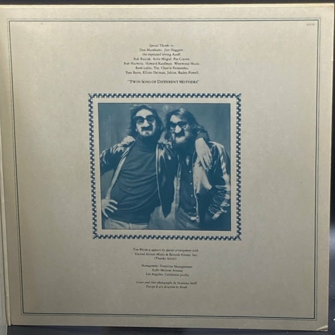 Dan Fogelberg & Tim Weisberg - Twin Sons of Different Mothers - Ominous Synths Records