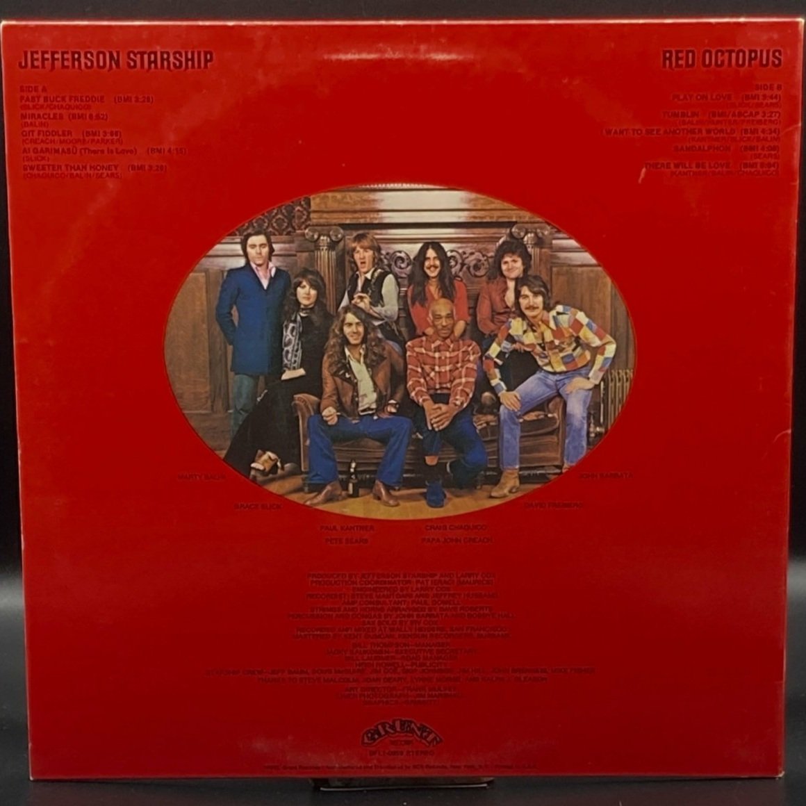 Jefferson Starship - Red Octopus - Ominous Synths Records