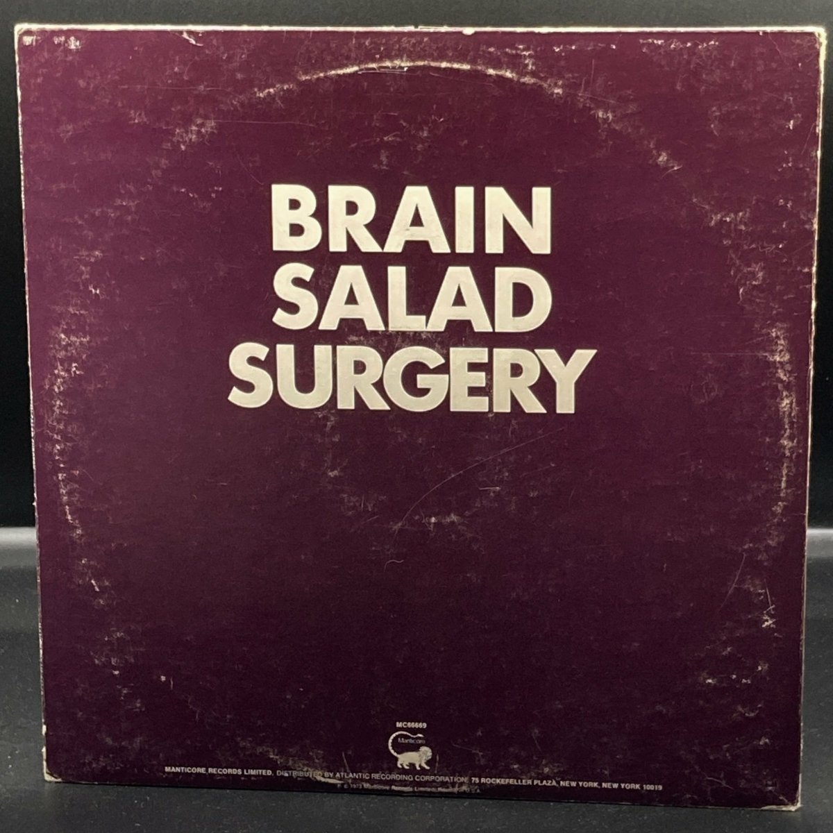 Emerson, Lake & Palmer - Brain Salad Surgery - Ominous Synths Records