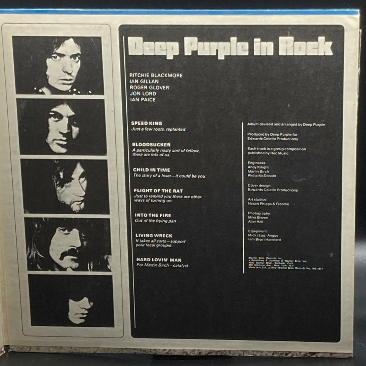 Deep Purple - In Rock - Ominous Synths Records