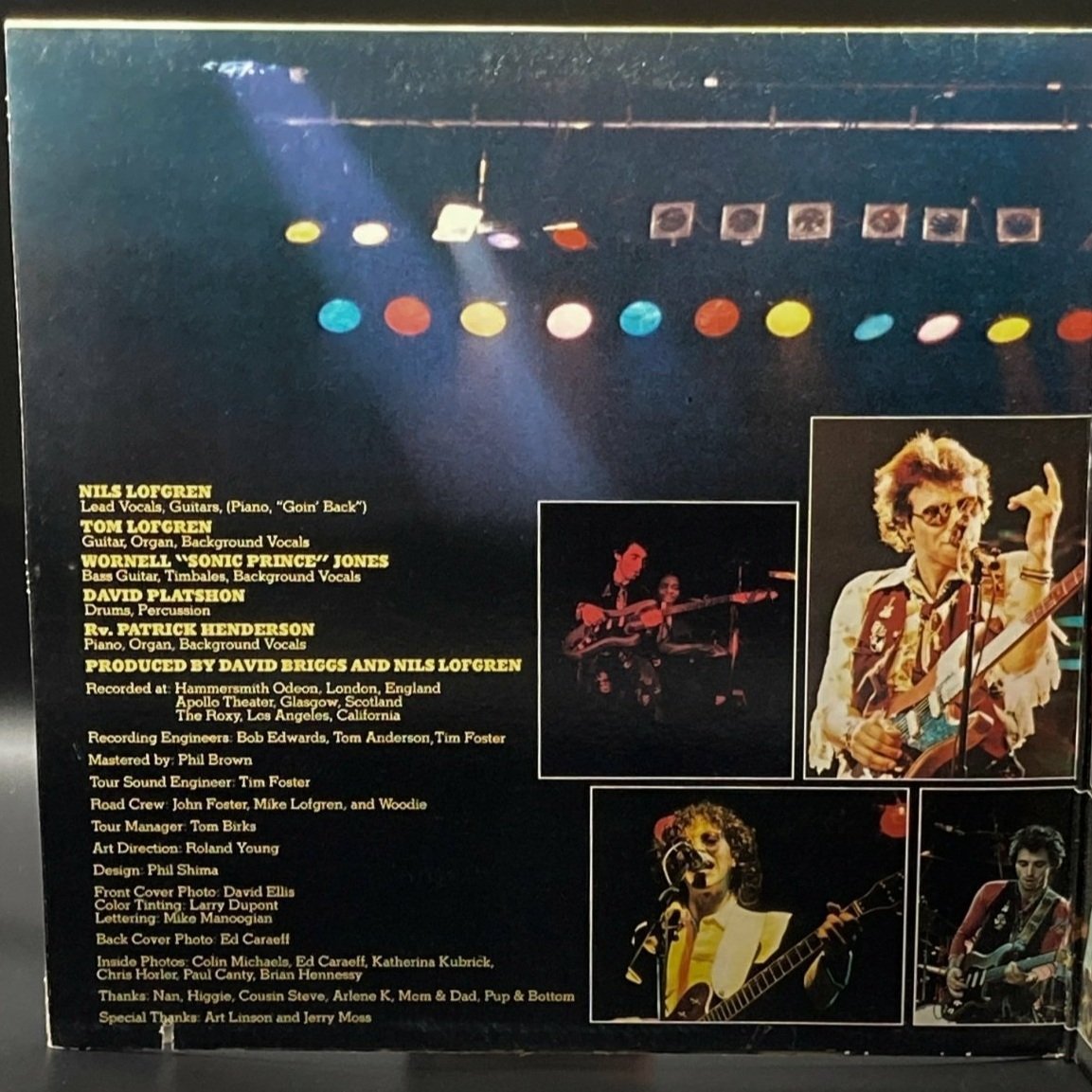 Nils Lofgren - Night After Night - Ominous Synths Records