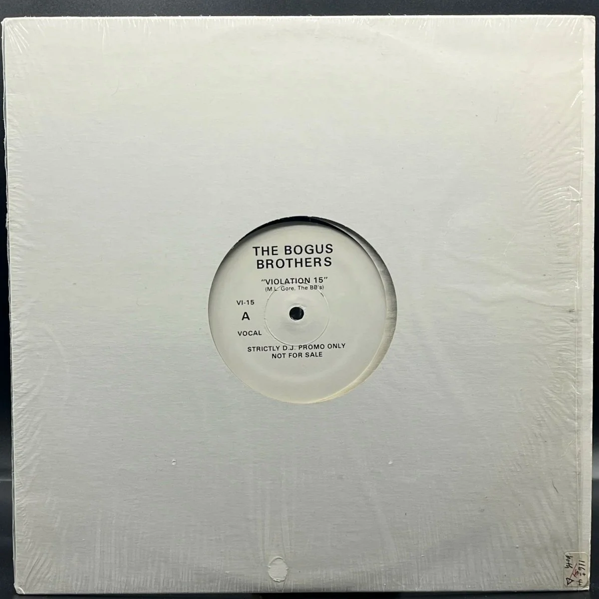 The Bogus Brothers - Violation 15 (Single)