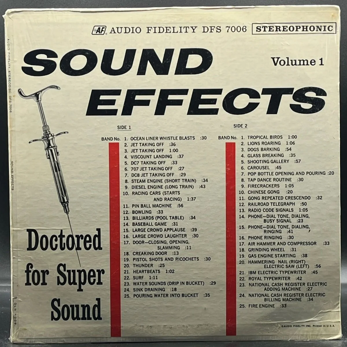 Sound Effects Vol. I