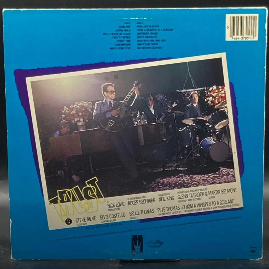 Elvis Costello & The Attractions - Trust - Ominous Synths Records
