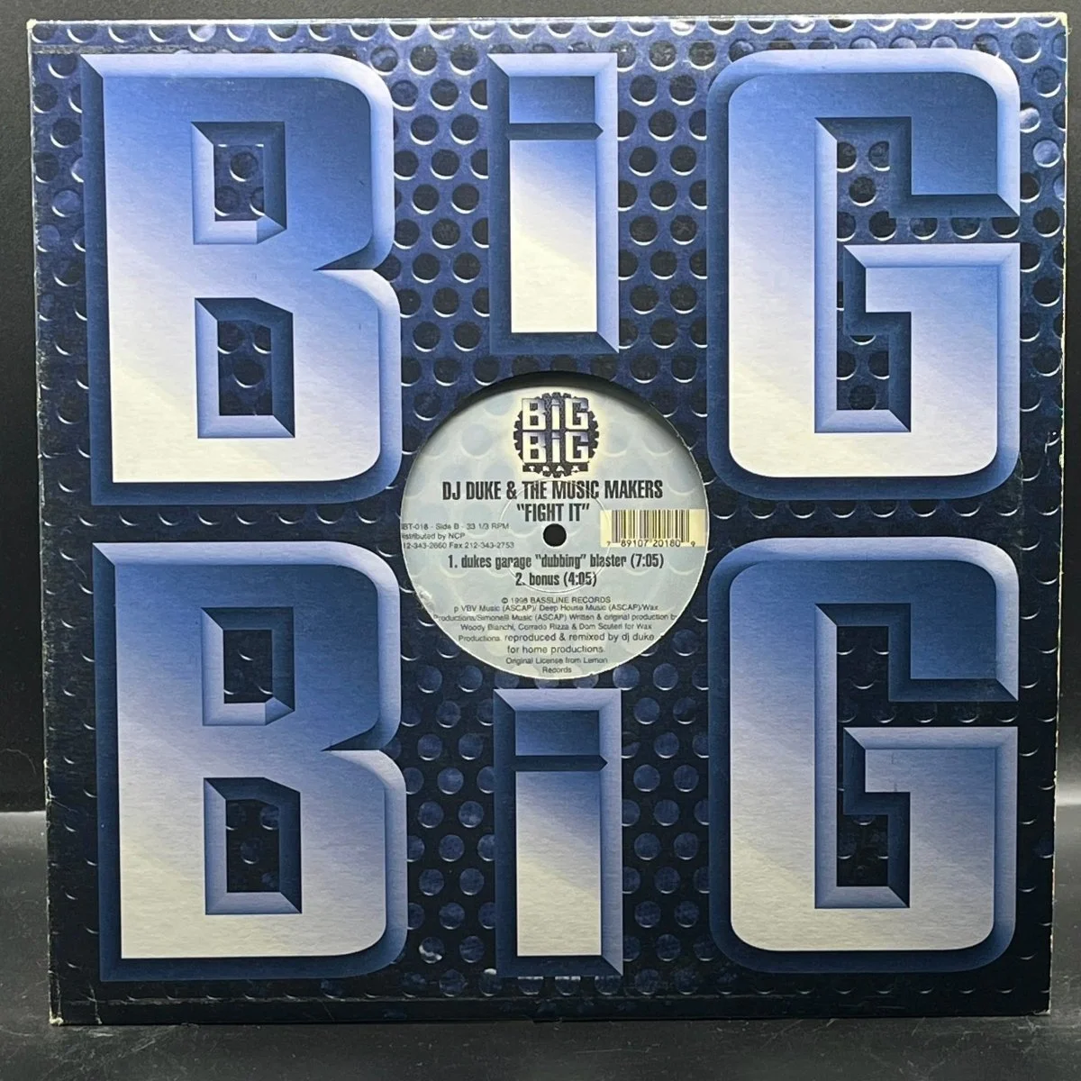 The Music Makers - Fight It (DJ Duke Remix Single)